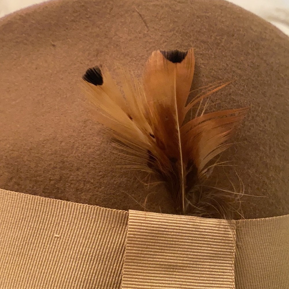 Wool Oversized Fedora - image 2